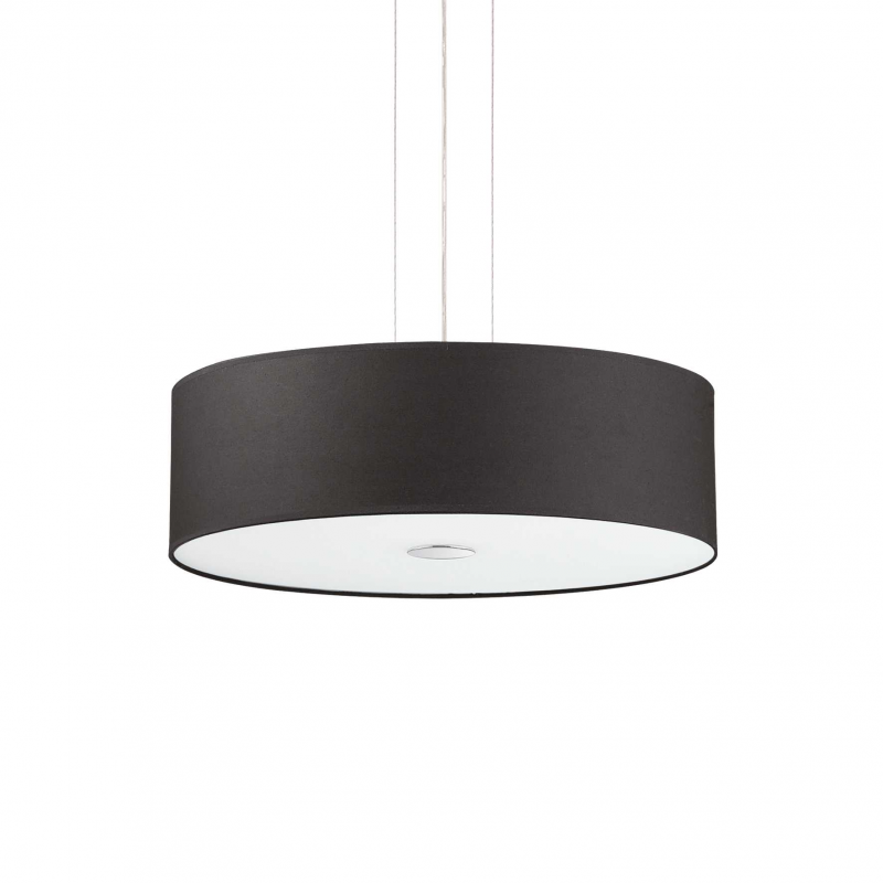 Lampada A Sospensione Woody Sp5 Nero Ideal-Lux