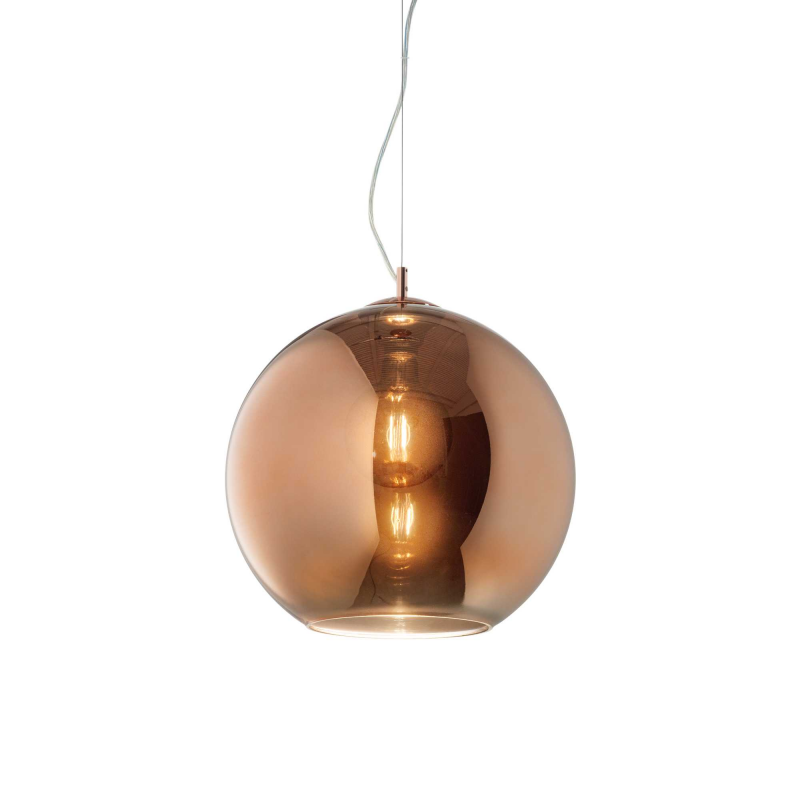 Lampada A Sospensione Nemo Sp1 D30 Rame Ideal-Lux