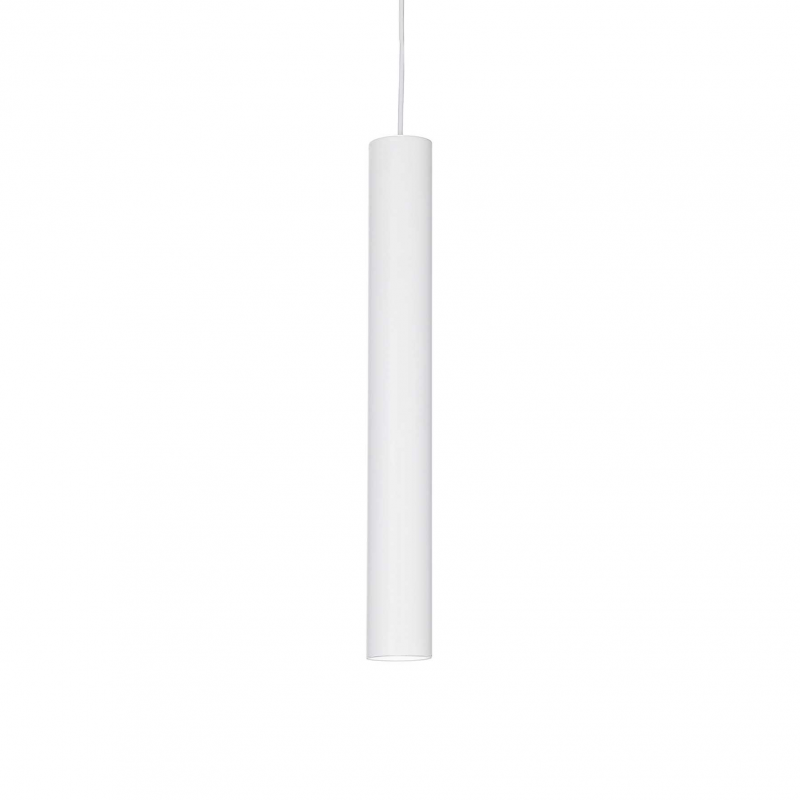 Lampada A Sospensione Tube Sp D6 Bianco Ideal-Lux