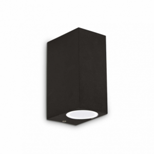 Lampada Da Parete Up Ap2 Nero Ideal-Lux