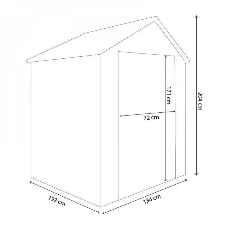 CASETTA HOME 134 X 192 X 204