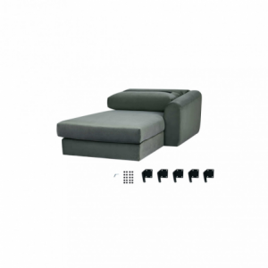 DIVANO CON CHAISE LONGUE GREGORY