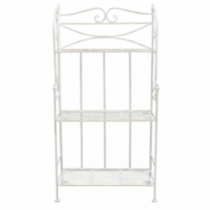 Zoom ÉTAGÈRE scaffale CLAUDE 3 PIANI BIANCO ANTICO