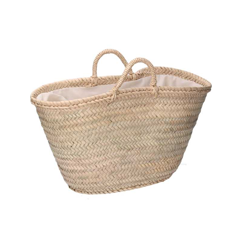 Borsa paglia naturale cm 40x20h25/32