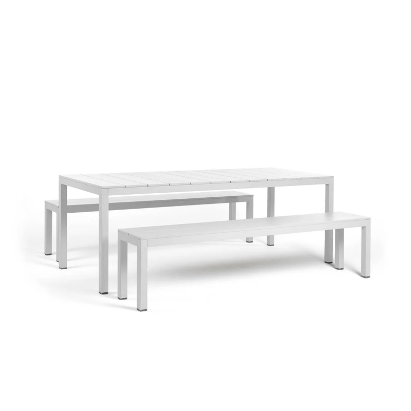 Set Rio Bench Alu panchine e tavolo