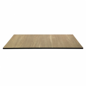 Zoom Top tavolo hpl effetto legno naturale quadro cm 79x79x1