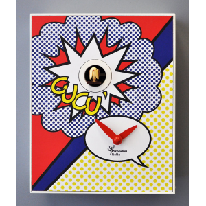 Orologio Il cucù Roy Lichtenstein Made in Italy