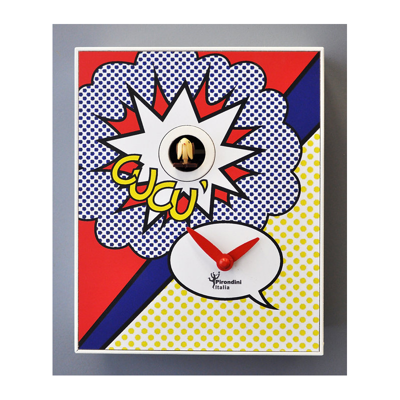 Orologio Il cucù Roy Lichtenstein Made in Italy