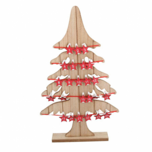 Zoom Albero legno naturale con portamemo cm 29x5h49