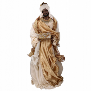 Presepe tessuto oro Marcella con re magi cmh81