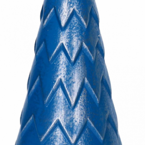 Zoom Albero legno argento e blu cm ø13,5h40