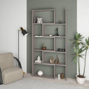 Libreria Wish estensibile angolare light mocha 200h