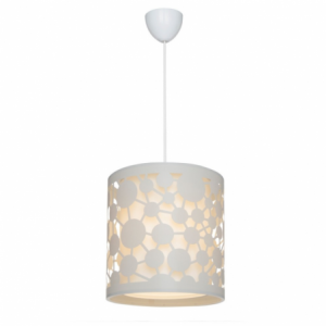 Zoom Lampada da soffitto Summer ASZ1178 con intagli colore bianco