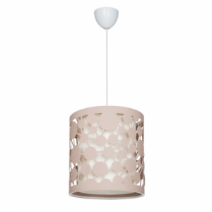 Lampada da soffitto Summer ASZ1179 con intagli colore beige