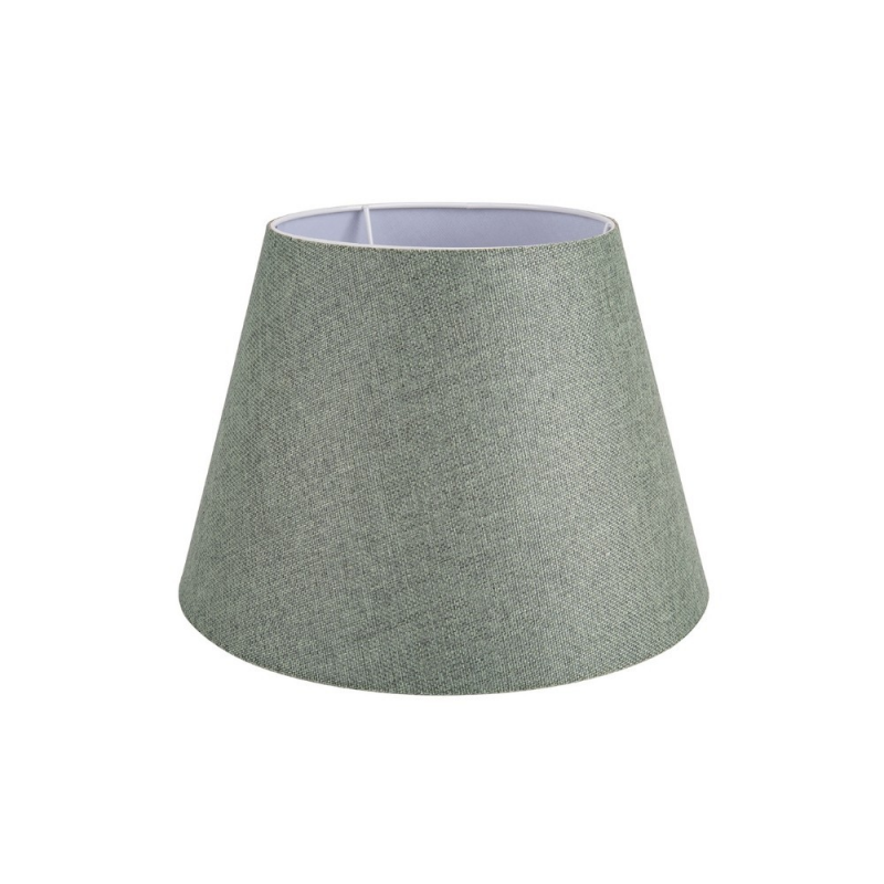 Lampada da tavolo LAGUNAH272638 con paralume verde e base bianca