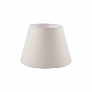 Zoom Lampada da tavolo PIKONE2632 con paralume bianco e base nera