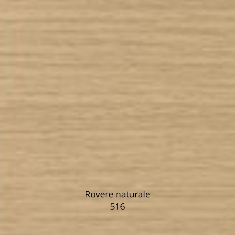 Zoccolo per cucina in PVC barra 4 mtl H12 colore rovere naturale