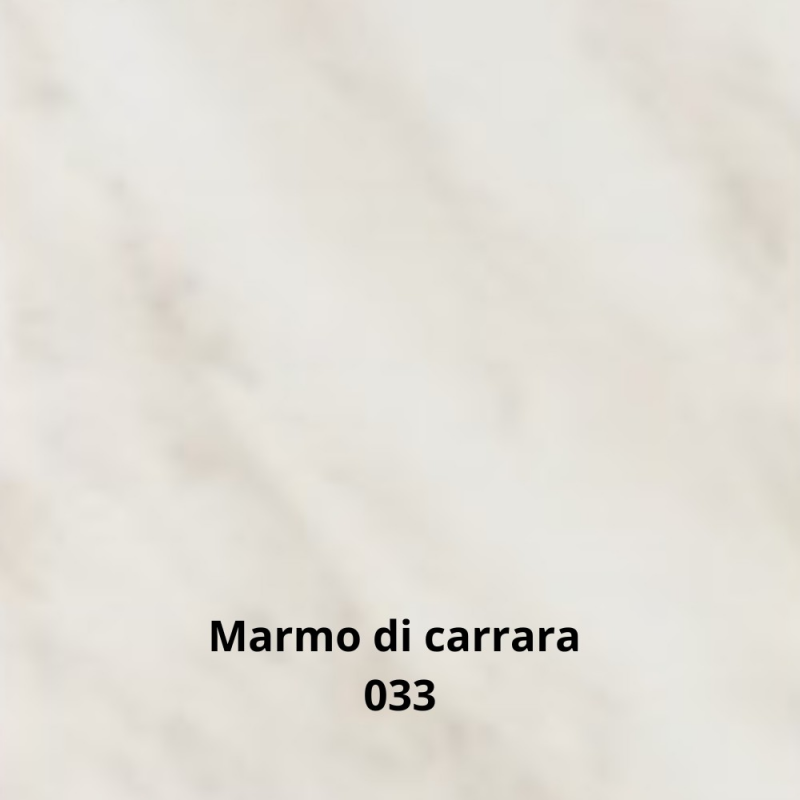 Zoccolo per cucina in PVC barra 4 mtl H15 colore marmo di carrara