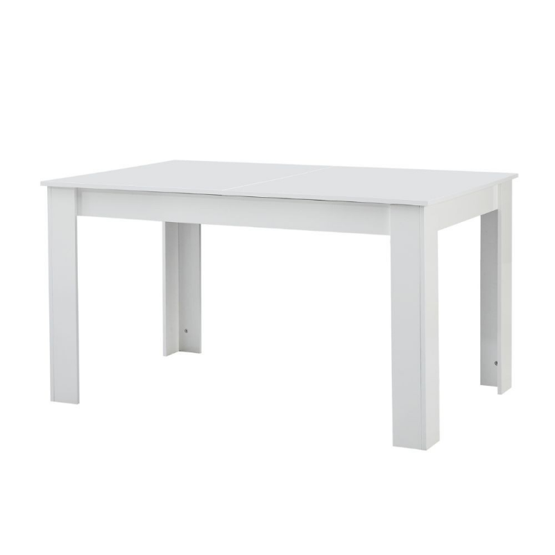 Tavolo allungabile Tony colore bianco 140x90x78 cm.