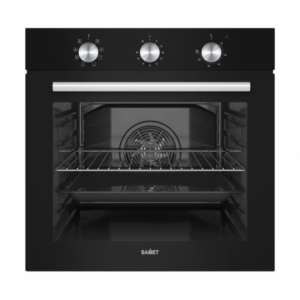 Giove forno incasso elettrico multifunzione nero timer meccanico