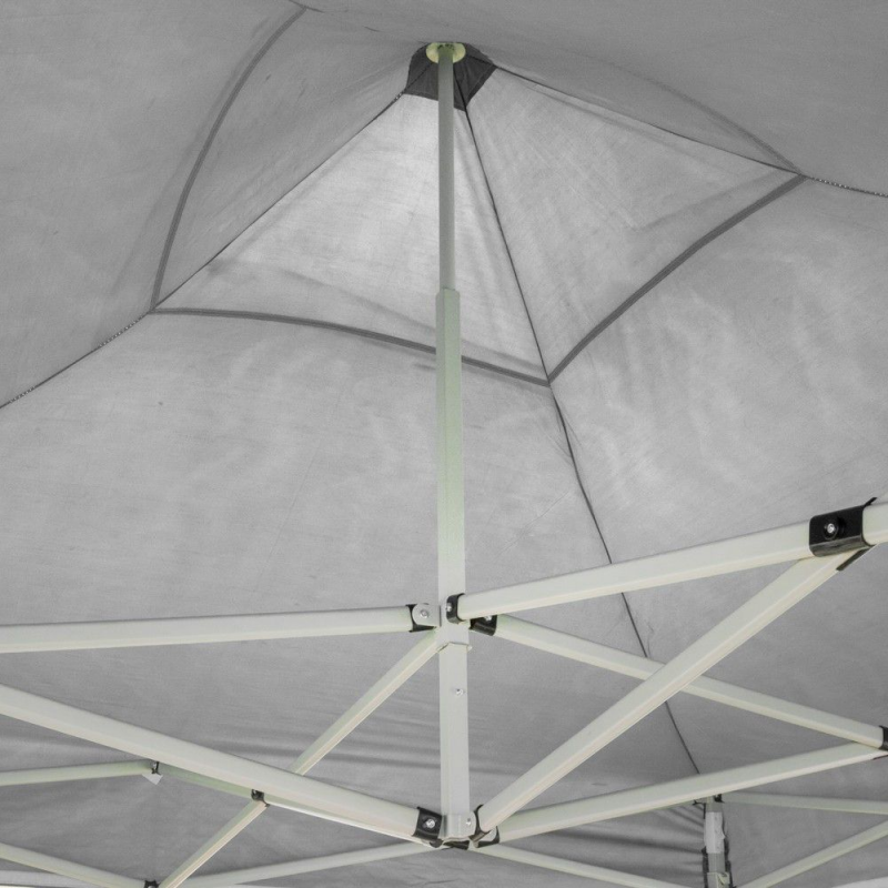 Gazebo richiudibile pieghevole 3 X 2 Bianco ricoperto in PVC impermeabile