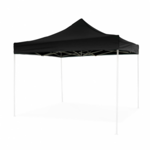 Telo tetto Nero 3X3 impermeabile per ricambio gazebo richiudibile EG49483