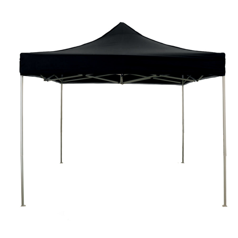 Telo tetto Nero 3X3 impermeabile per ricambio gazebo richiudibile EG49483