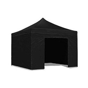 Telo tetto Nero 3X3 impermeabile per ricambio gazebo richiudibile EG49483