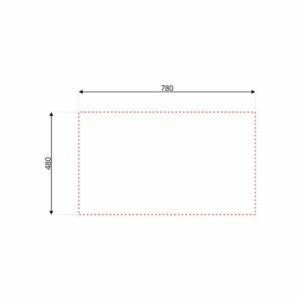 Lavello incasso cucina MP861VSX acciaio 86x50 cm una vasca e gocciolatoio sinistro