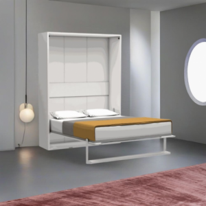 Zoom Letto matrimoniale a scomparsa Loft bianco