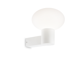 Lampada Da Parete Clio Map1 Bianco Ideal-lux