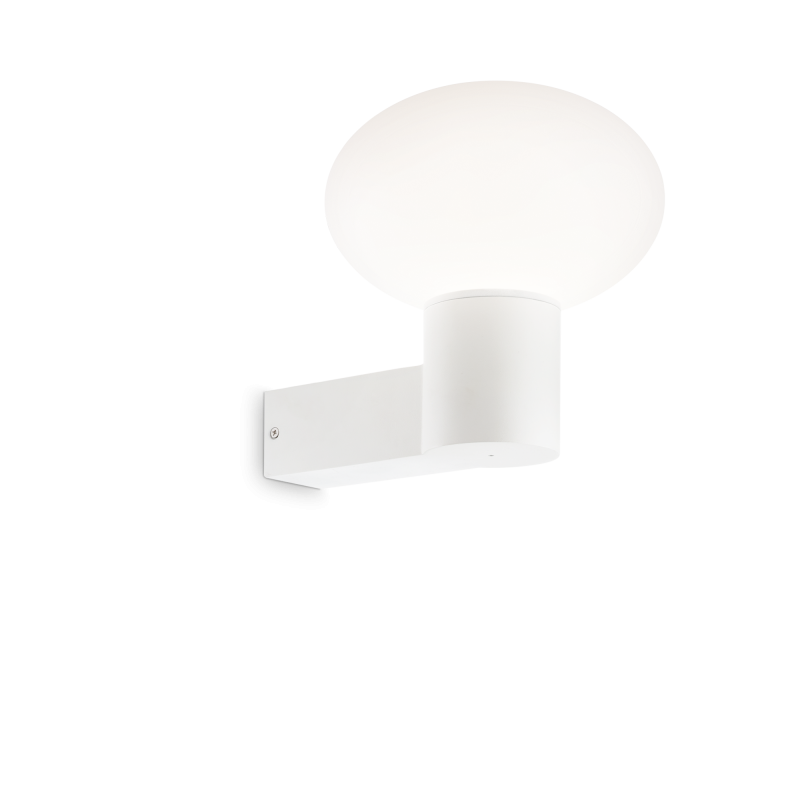 Lampada Da Parete Clio Map1 Bianco Ideal-lux