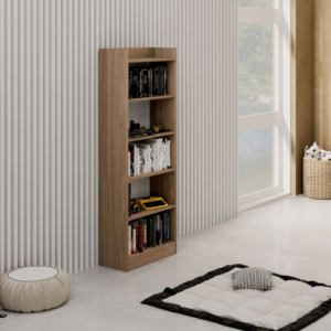 Zoom Libreria 64x29x180H Alessia noce naturale