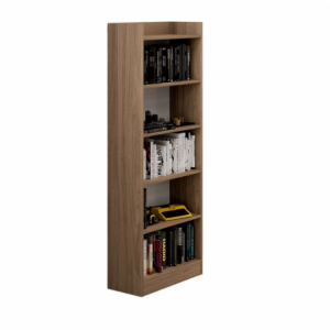 Libreria 64x29x180H Alessia noce naturale