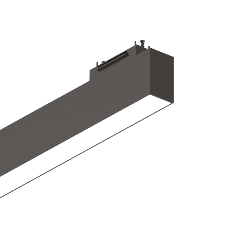 Sistema Lineare Arca Wide 25w 3000k Bk Ideal-lux