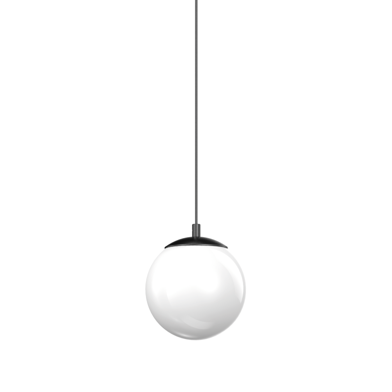 Sistema Lineare Ego Pendant Ball 10w 3000k On-off Bk Ideal-lux