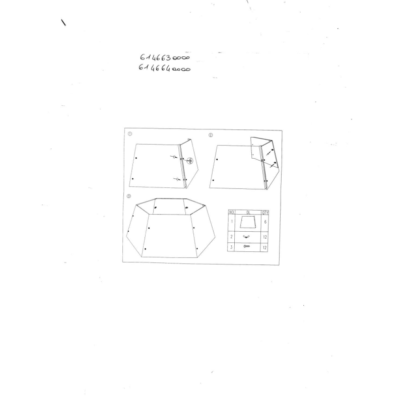 Copribase albero metallo pieghevole argento esagonale cm ø68h25