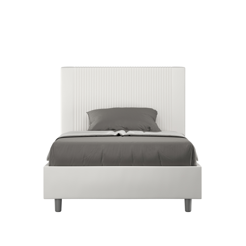 Letto imbottito 1 piazza e mezza 120x210 cm Goya