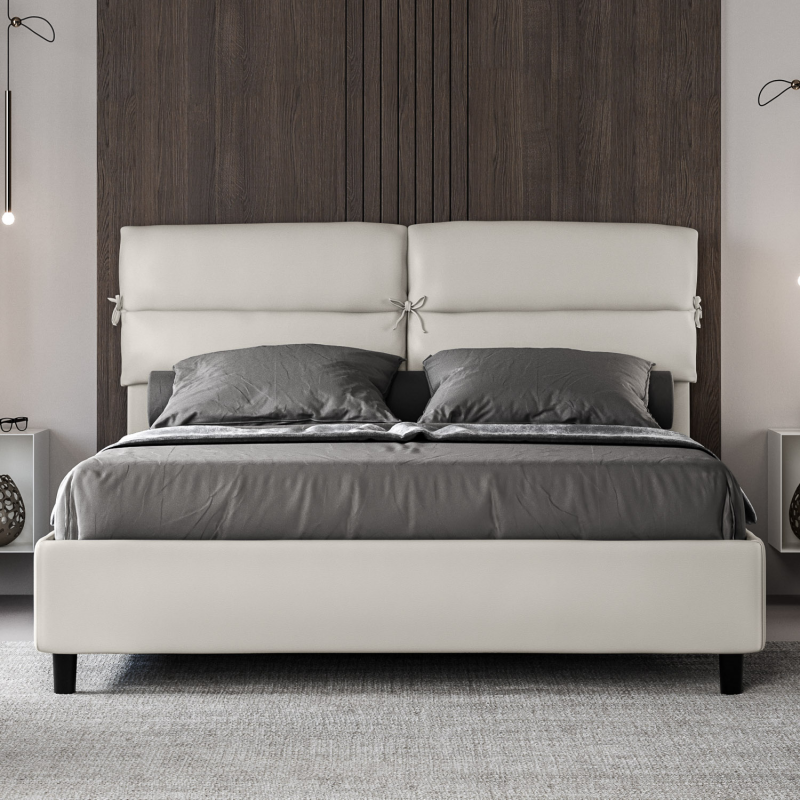 Letto imbottito Matrimoniale 160x200 cm Nandy