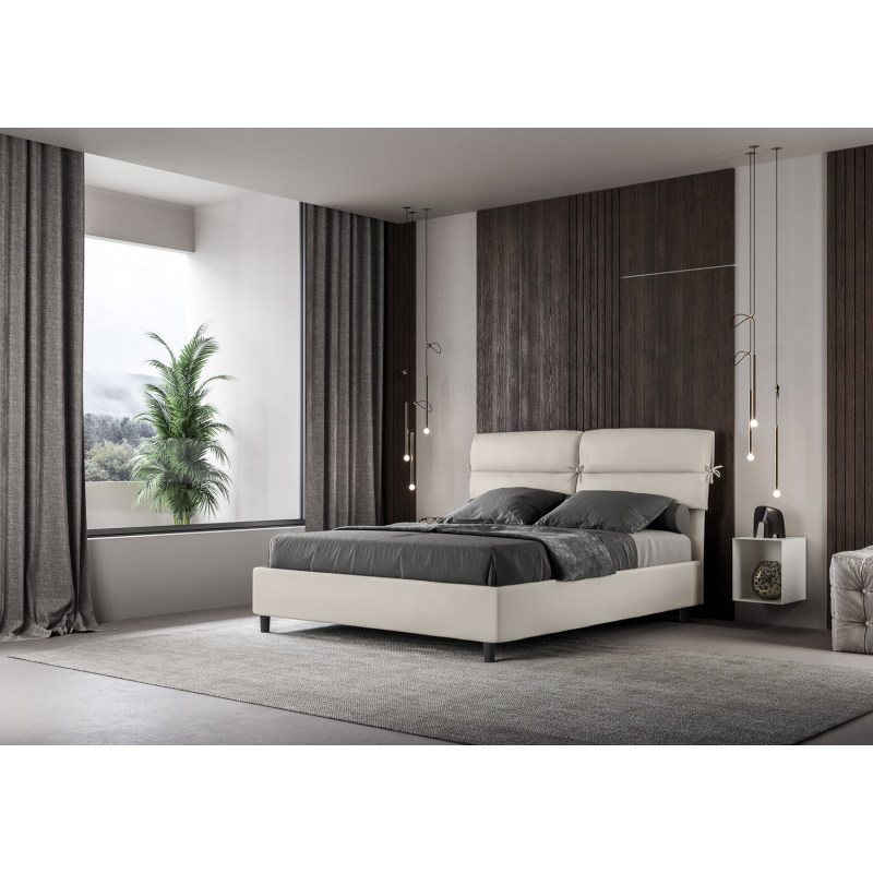 Letto imbottito Matrimoniale 160x200 cm Nandy