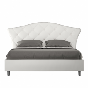 Letto imbottito Matrimoniale 160x200 cm Langre