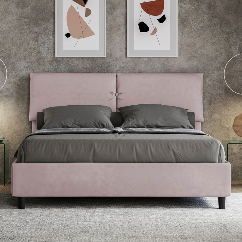 Letto imbottito Matrimoniale 160x200 cm Mados