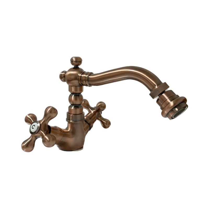 Miscelatore Lecce Classic per bidet rame antico