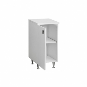 Zoom Base cucina anta sinistra bianco larice 40x50x87h