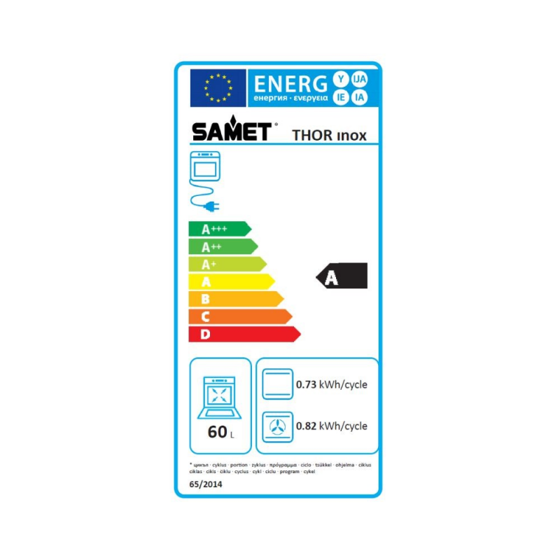 Samet Forno multifunzione Thor bianco A